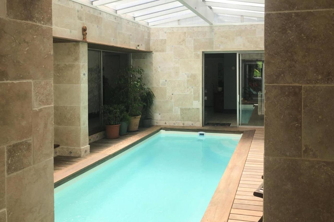 Holiday Home With Indoor Pool, Le Porge Exterior photo